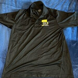 NWOT Alt 92.3 New York Black Collared L Shirt